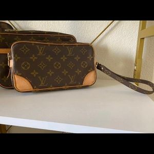 Vintage Louis Vuitton clutch